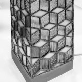 Black-and-white-glass-cube-lampshade