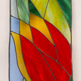 Glass-tulip-wall-hanging