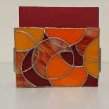 Red-glass-napkin-holder