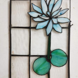 big-blue-flower-stained-glass-wall-hanging