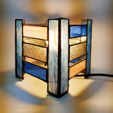 blue-lampshade-stained-glass