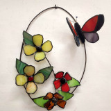 flowers-and-a-butterfly-stained-glass