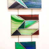 green-and-blue-glass-wallhanging