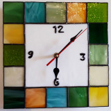squared-wall-clock-stained-glass