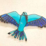 stained-glass-blue-bird
