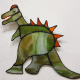 stained-glass-dinosaorus