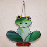 stained-glass-green-frog