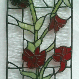 stained-glass-window-with-red-flawers