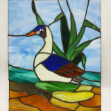 the-duck-stained-glass-picture