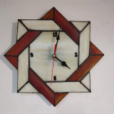 wall-clock-stained-glass