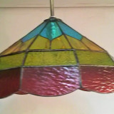 ceiling-stained-glass-lamp-red-yellow