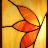 tiffany-wall-lamp-orange-flower