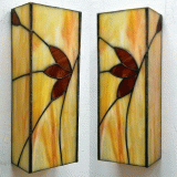 orange-flower-wall-lamp