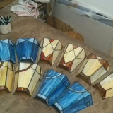 ordered-set-wall-lamps-tiffany-geometric-design
