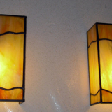 wall-lamp-orange-wave-glass