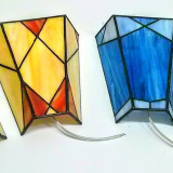 wall-lamps-geometric-design-satined-glass