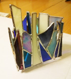 glass-workshop-candle-holder-blue
